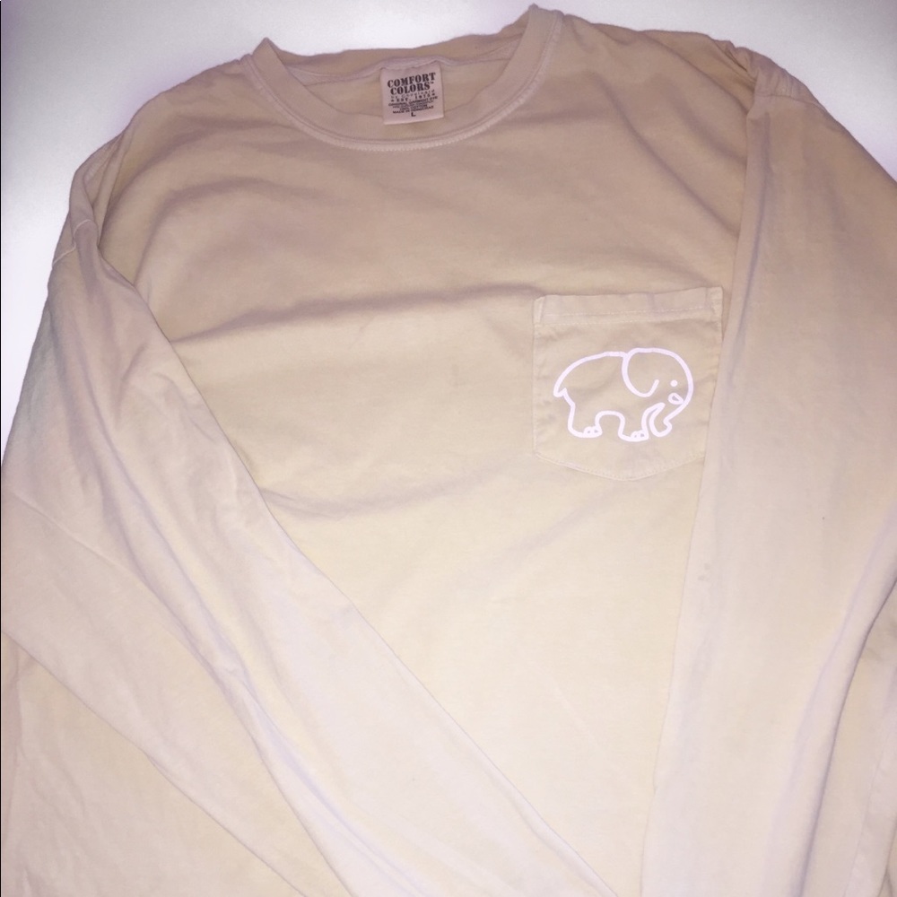yellow long-sleeved ivory ella
